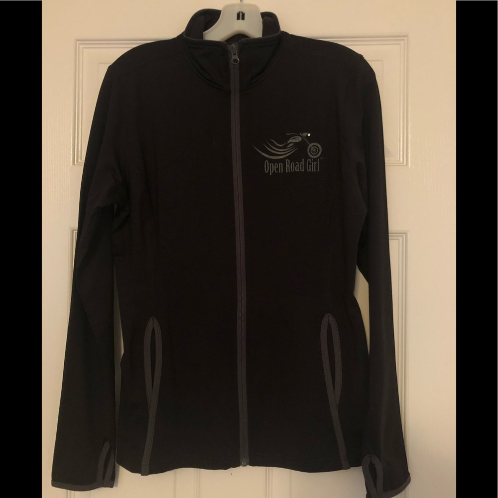 Open road girl riding jacket